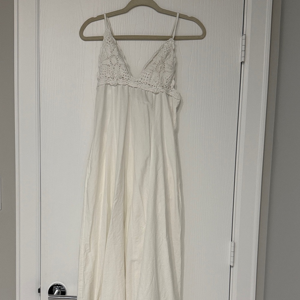 Free People White Maxi Dress - new with tags